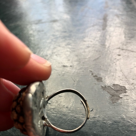SOLD Adjustable Buddha Ring - Picture 5 of 5